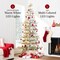 Best Choice Products Pre-Lit Sparse Christmas Tree w/ 2-in-1 LEDs, Cordless Connection